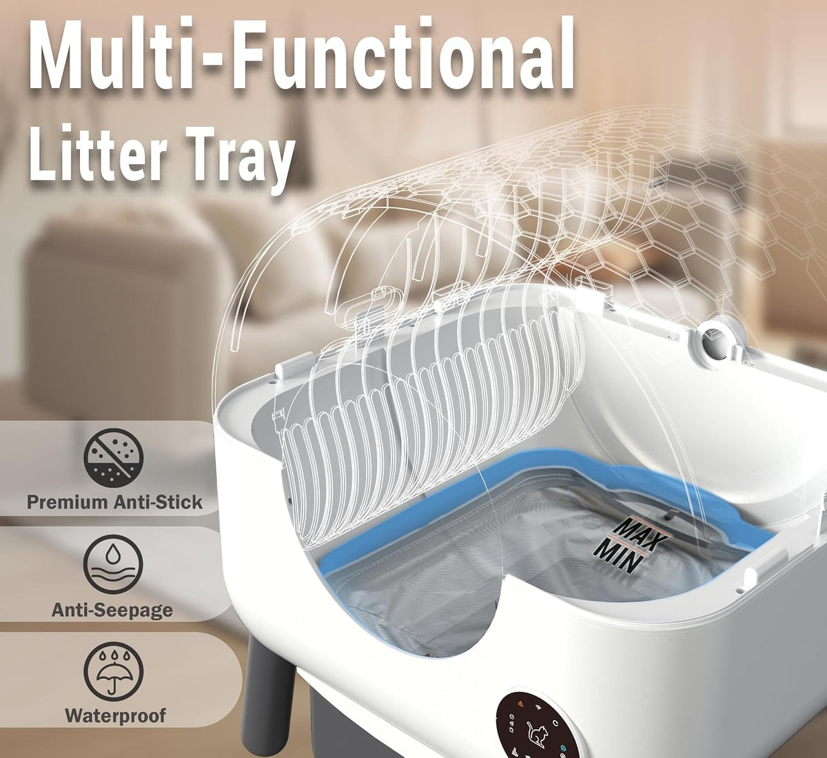 MeowWhimsy S7 Self-Cleaning Litter Box