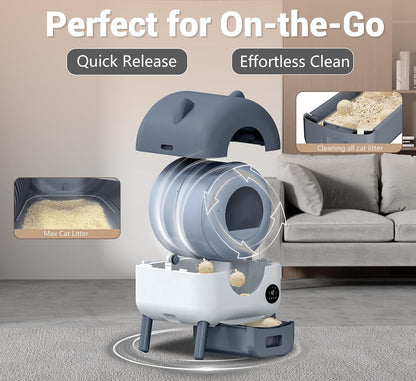 MeowWhimsy S7 Self-Cleaning Litter Box