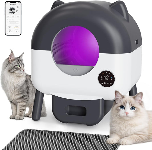 MeowWhimsy S7 Self-Cleaning Litter Box