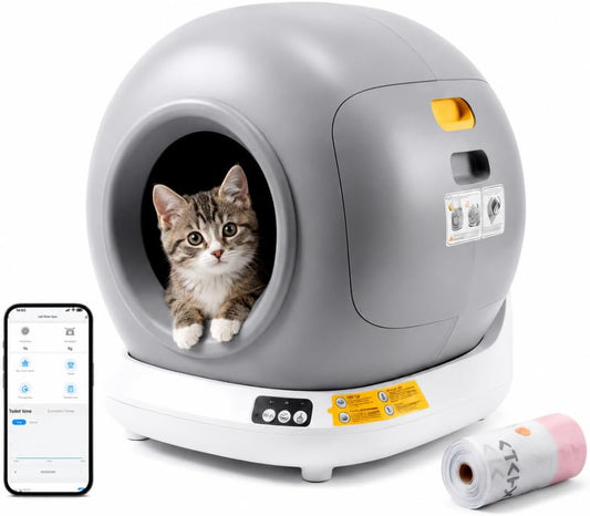 Naturoasis 76L Self-Cleaning Litter Box